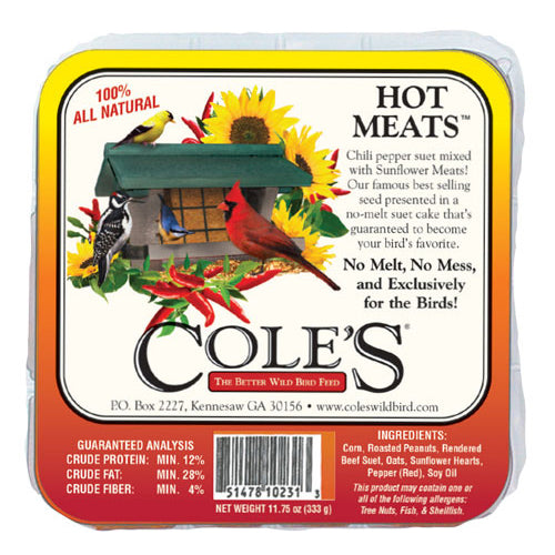 Cole's Hot Meats Suet Cake HMSU