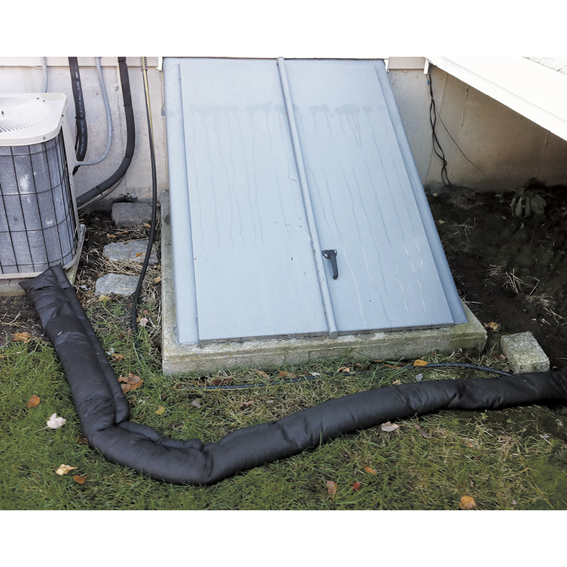 Quick Dam 6" x 5 ft. Flood Barrier QD65 around a basement door