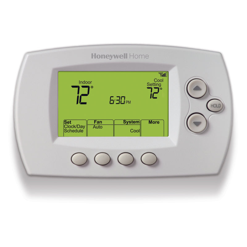 Honeywell Built In WiFi Push Button Programmable Thermostat RTH6580WF1001W1-1