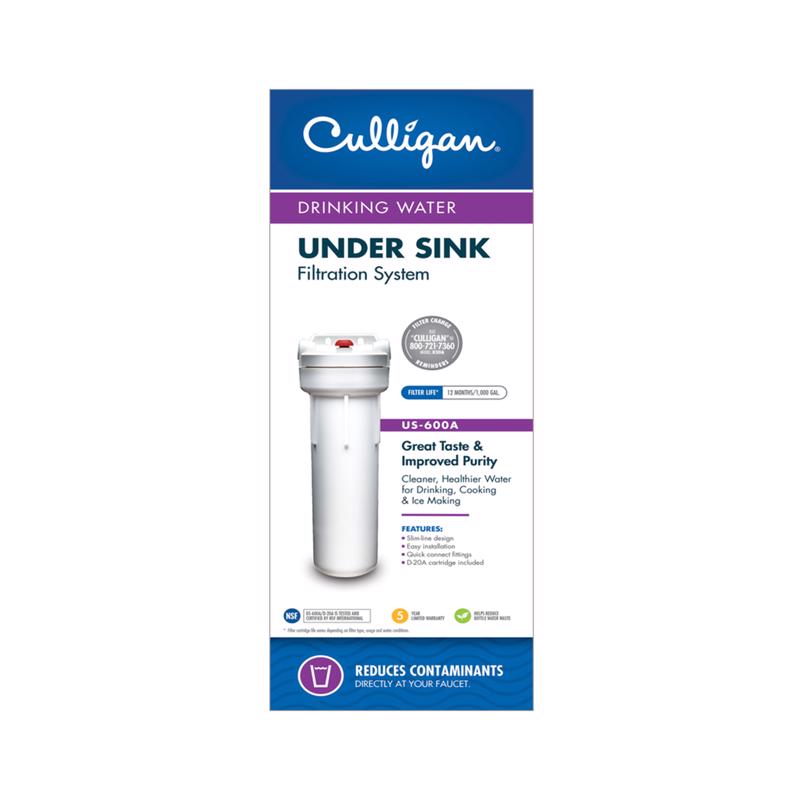 Culligan Undersink Drinking Water Filter US-600A