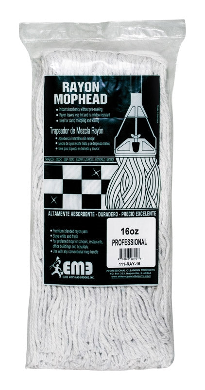 Elite 16 Oz Professional Rayon Mophead 111-RAY-16 - Box of 6