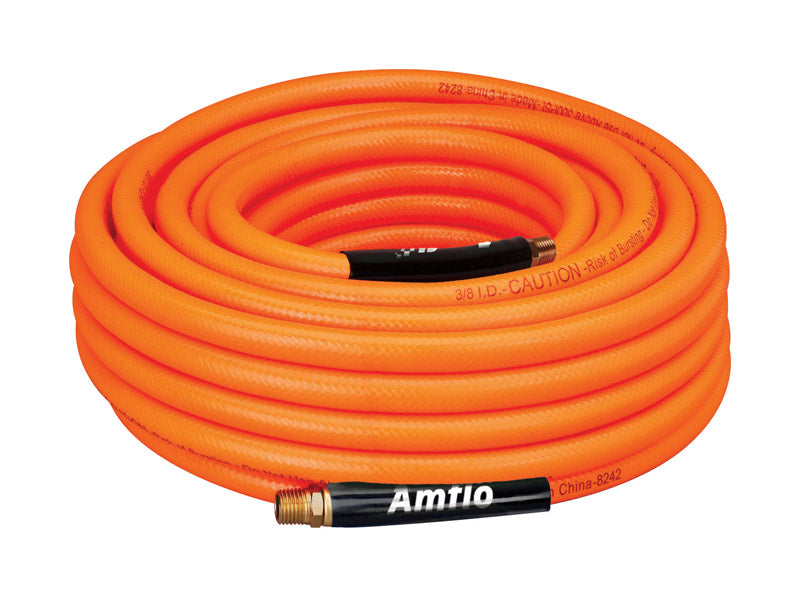 Amflo Orange Glow PVC Air Hose 3/8 In. x 100 Ft 576-100A