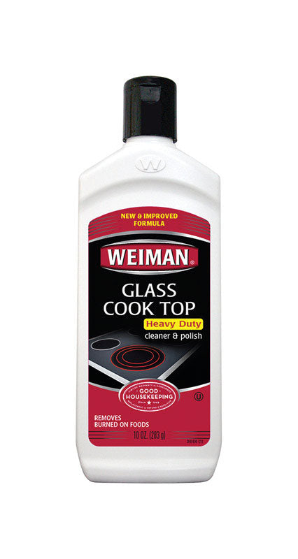 Weiman 10 Oz Glass Cook Top Cleaner & Polish 38