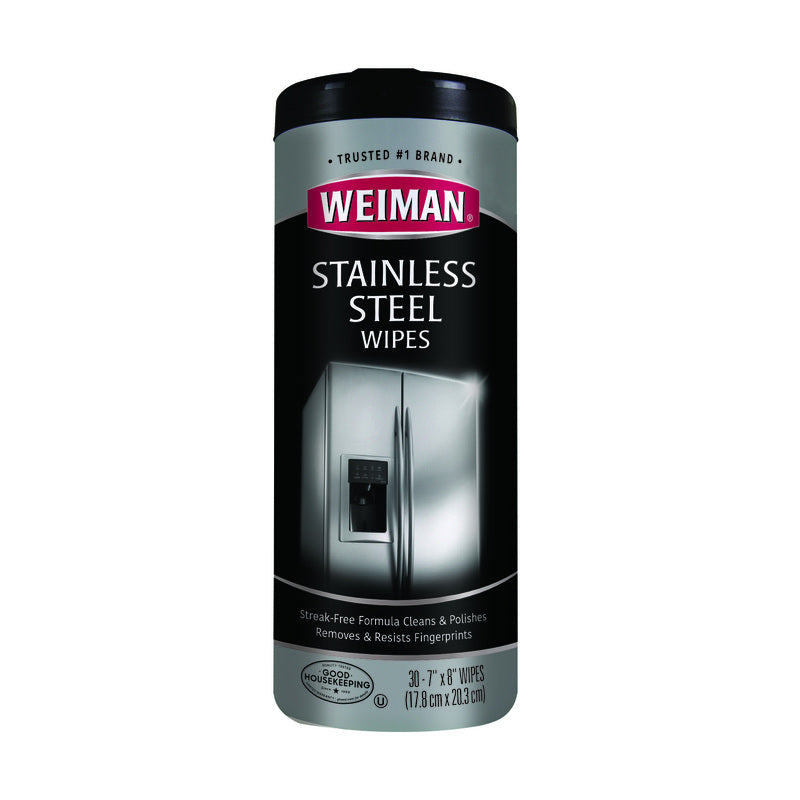 Weiman Stainless Steel Wipes 30 Count 92