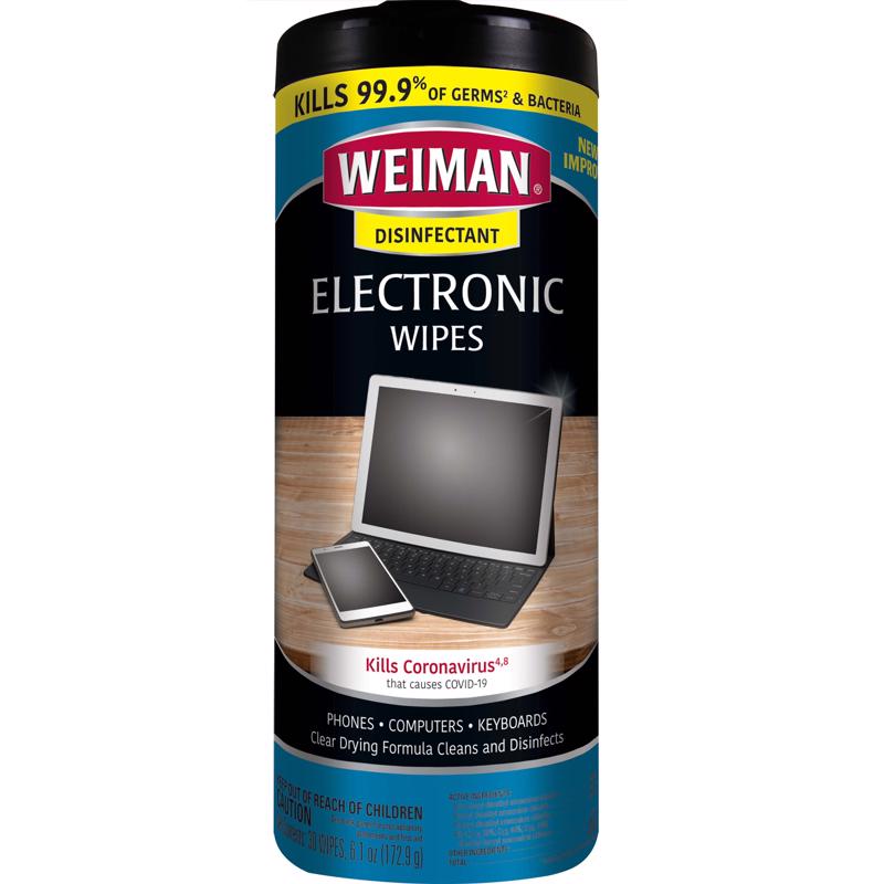 Weiman e-Tronic Wipes 30-Count 93