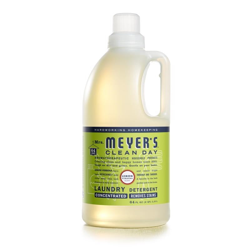 Mrs. Meyer's Clean Day Laundry Detergent 64 Oz Lemon Verbena 14631