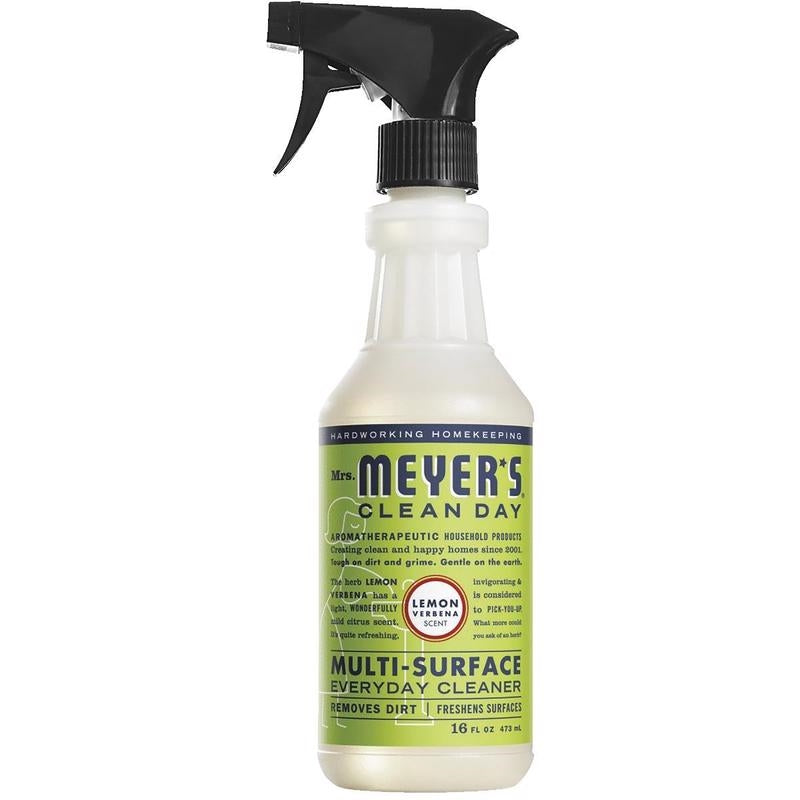 Mrs. Meyer's Clean Day Multi-Surface Everyday Cleaner 16 Oz Lemon Verbena 12441 - Box of 6