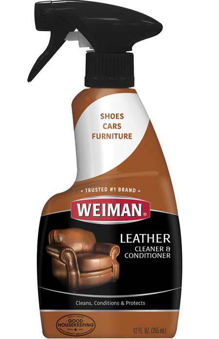 Weiman 12 Oz Leather Cleaner & Conditioner 75 - Box of 6