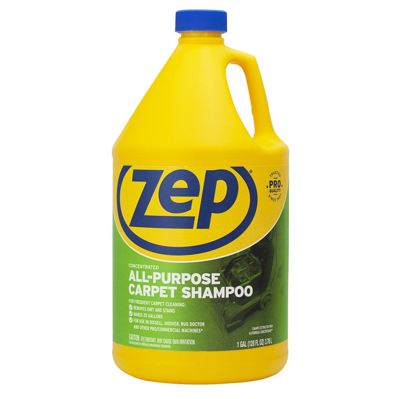 Zep Extractor Carpet Shampoo Concentrate Gallon ZUCEC128 - Box of 4