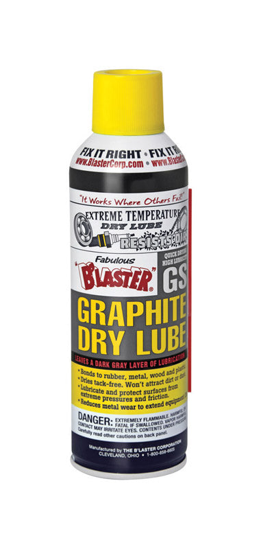 Blaster Corp Industrial Graphite Dry Lubricant 5.5 Oz 8-GS
