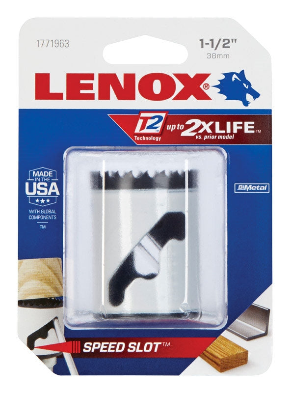 Lenox 1-1/2 In. Bi-Metal Speed Slot Hole Saw 1771963