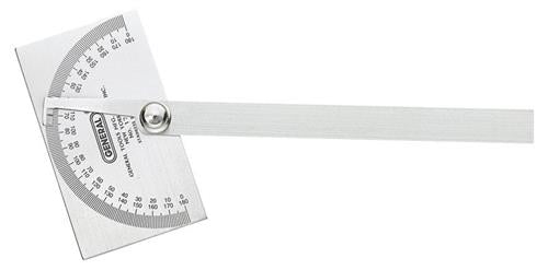 General Tools 17 ANGLE-IZER Square Head Steel Protractor ...