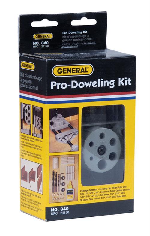 General Tools 840 Pro Doweling Kit