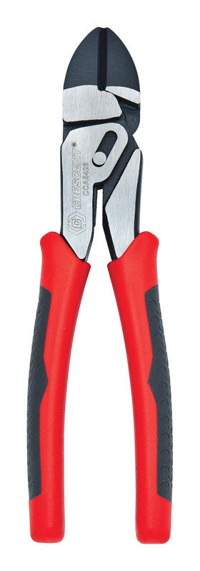 Crescent 8 In. Pivot Pro Diagonal Compound Action Dual Material Cutting Plier CCA5428