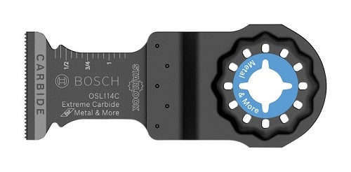 Bosch 1-1/4 In. Starlock Carbide Plunge Cut Blade OSL114C