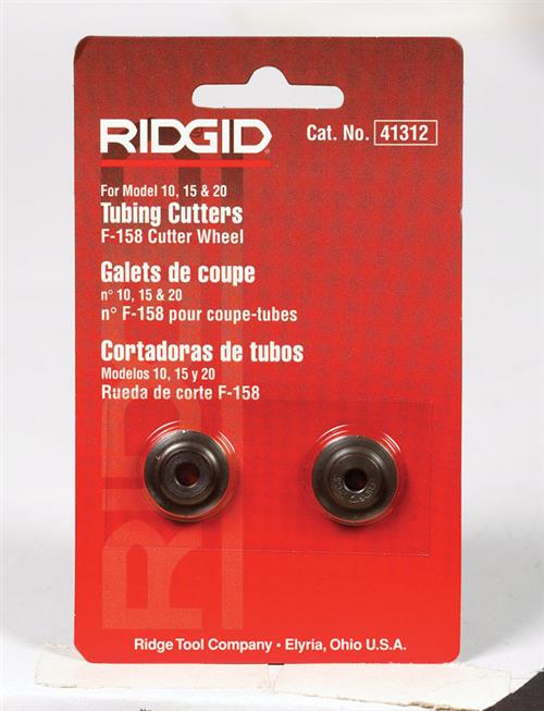 Ridgid Model F-158 Replacement Tubing Cutter Wheel 41312
