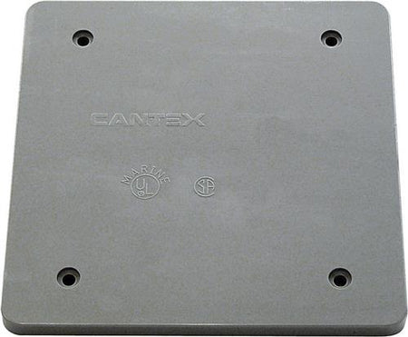Cantex Two Gang Blank Cover 5133410