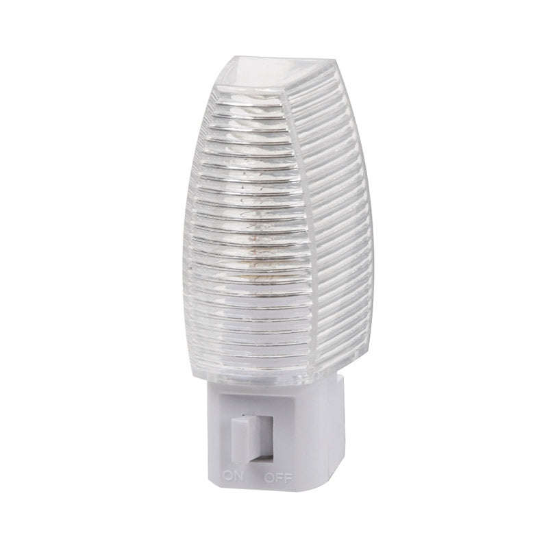 AmerTac Faceted Night Light, Manual, White 71053