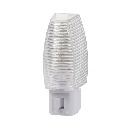 AmerTac Faceted Night Light, Manual, White 71053