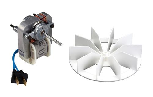 Broan BP27 Replacement Bath Fan Motor and Blower Wheel 50 CFM