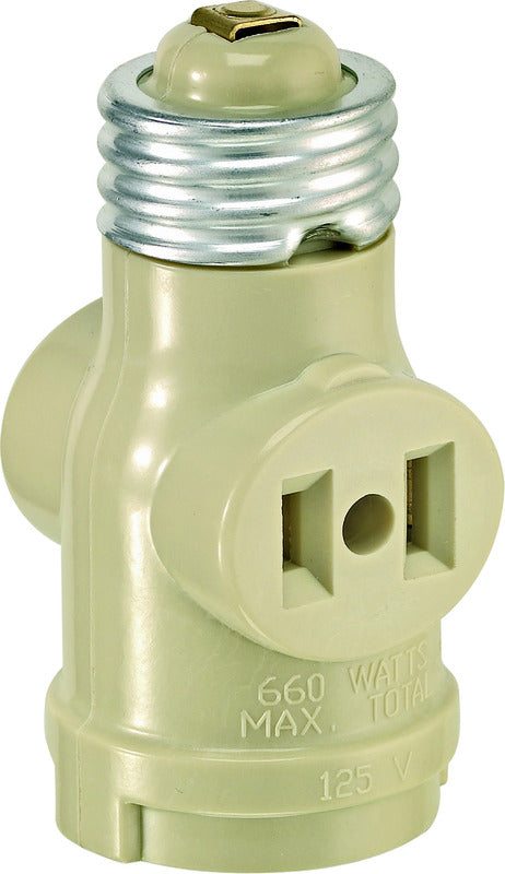 Leviton 1403-I Keyless 2 Receptacle Lamp Holder – TheGardenStore.com