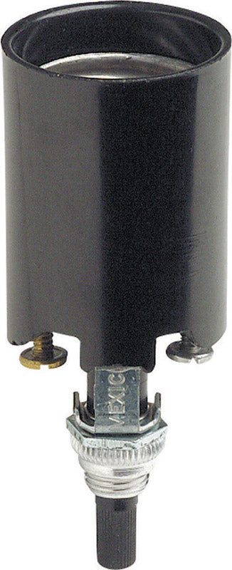 Leviton 4155-51 Bottom Turn Knob Switch Lampholder
