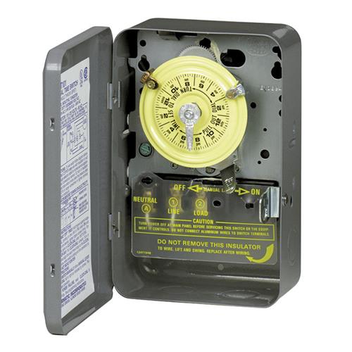 Intermatic T101 24-Hour Mechanical Timer Switch