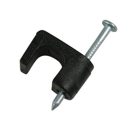 Gardner Bender 1/4 in. Polyethylene Clip-On Coaxial Masonry Staples 25-Pack PCS-1600T