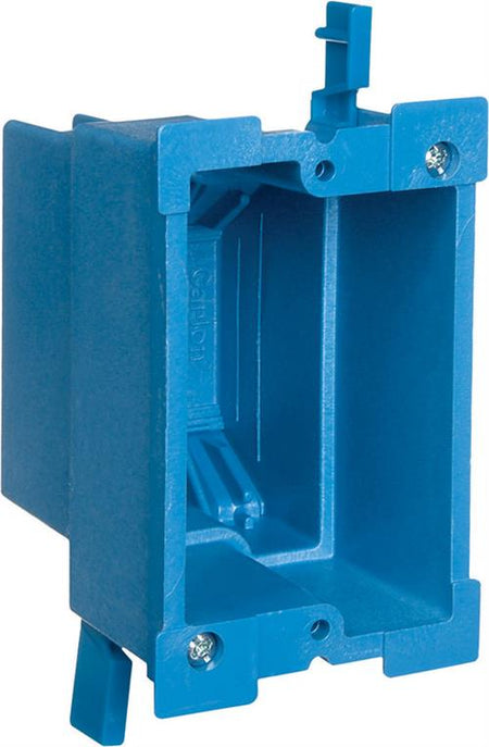 Carlon 3-5/8 in. Rectangle Old Work 1 Gang Outlet Box BH118R
