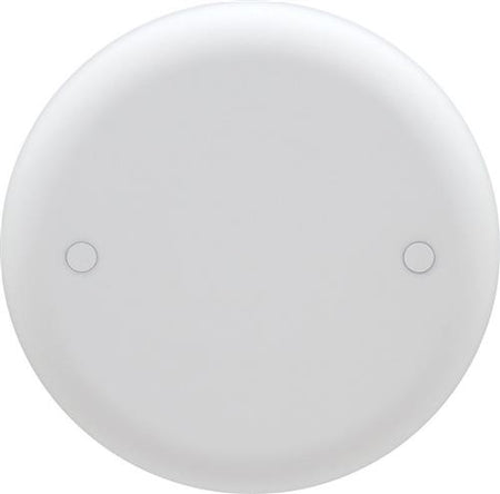 Carlon 5/16 in. Round Blank Ceiling Cover White CPC4WH
