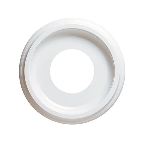 Westinghouse 10" Smooth Molded White Plastic Ceiling Medallion 77037