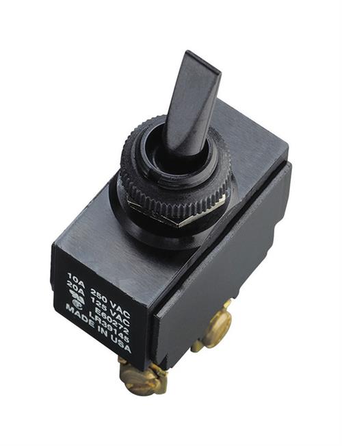 Gardner Bender SPST Double Insulated, Plastic Toggle Switch GSW-19