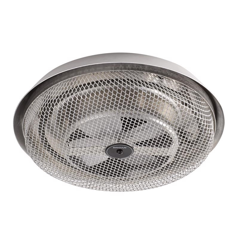Broan 157 Fan-Forced Ceiling Heater Aluminum 1250 Watts