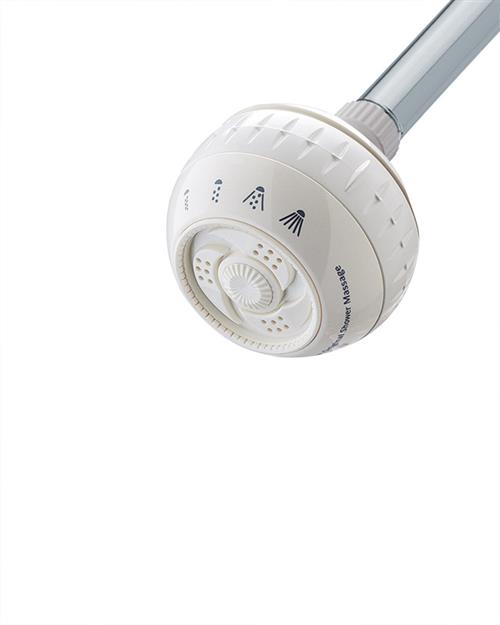 Waterpik White PowerSpray+™ Original Shower Massage® Shower Head SM-421