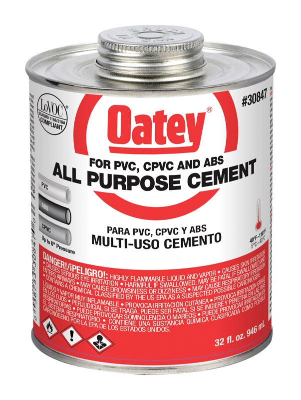 Oatey 32 Oz All Purpose Cement 30847