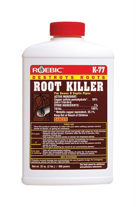 Roebic K-77 Root Killer 2 Lbs K-77-2LB-12 - Box of 4