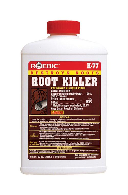 Roebic K-77 Root Killer 2 Lbs K-77-2LB-12 - Box of 4