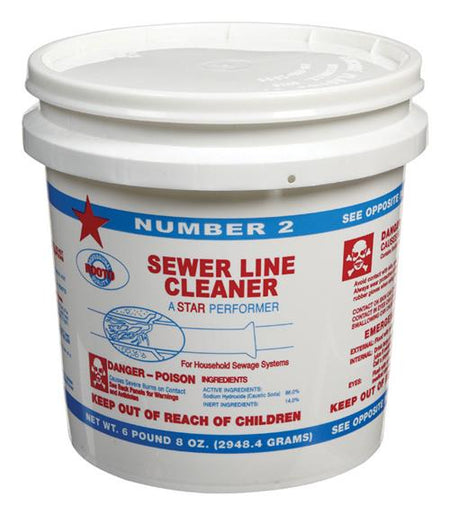 Rooto Number 2 Sewer Line Cleaner 6.5 Lbs 1010 2 - Box of 4