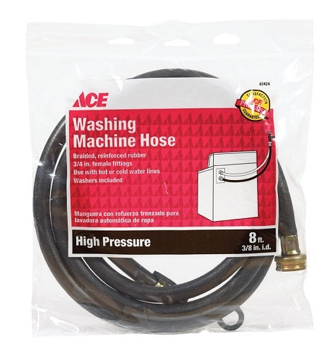 Ace 3/8 in. Dia. x 8 ft. L Washing Machine Hose Reinforced Coil WA6107008