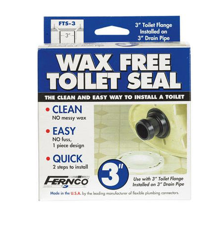 Fernco 3" OD Wax Free Toilet Seal FTS-3