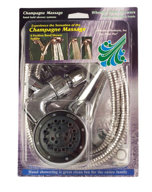 Whedon Champagne Massage 6 Position Hand Shower System AFP6C