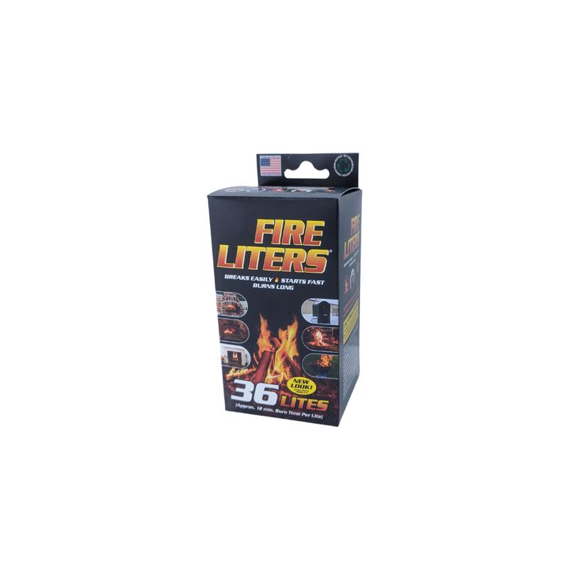 Fire Liters Wood Fiber Fire Starter 36-Pack 10836