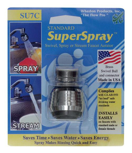 Whedon Standard Super Spray Faucet Aerator SU7C