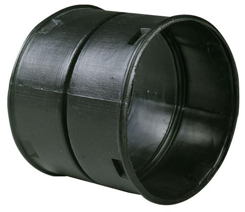 ADS 4 in. Dia. x 4 in. Dia. Snap-In To Snap-In Polyethylene Coupling 0412AA