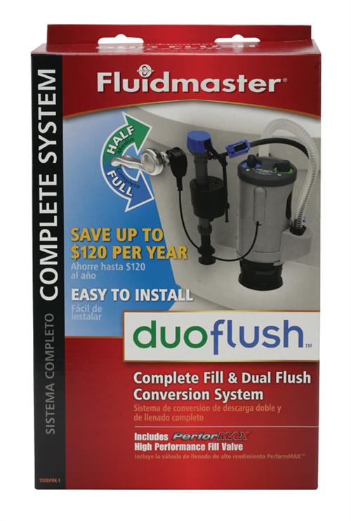 Fluidmaster 550DFRK Dual Flush Conversion System