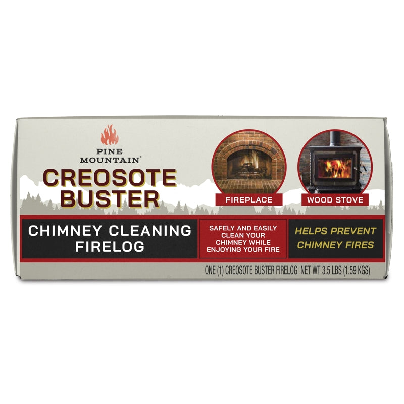 Pine Mountain Creosote Buster Fire Log 525-160-881 - Box of 6