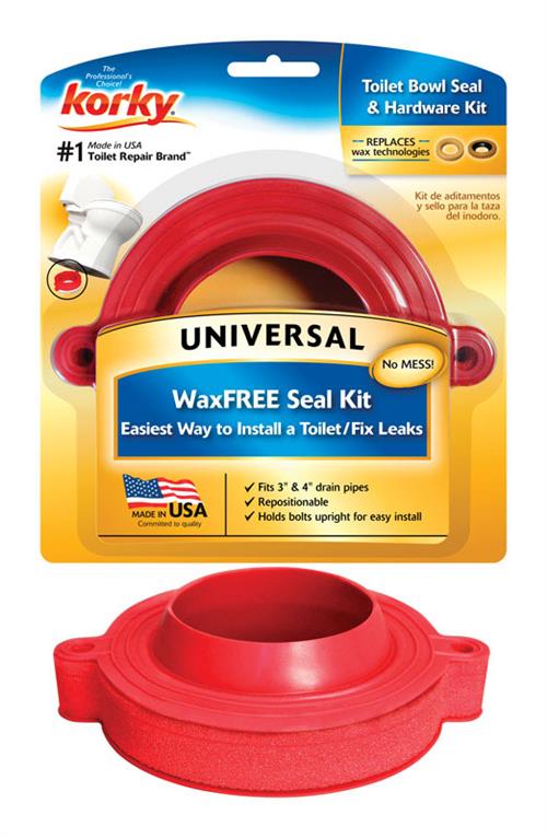 Korky Wax Free Toilet Seal Kit 6000