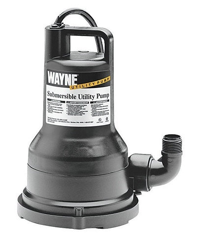 Wayne 1/5 HP Reinforced Thermoplastic Submersible Utility Pump VIP15