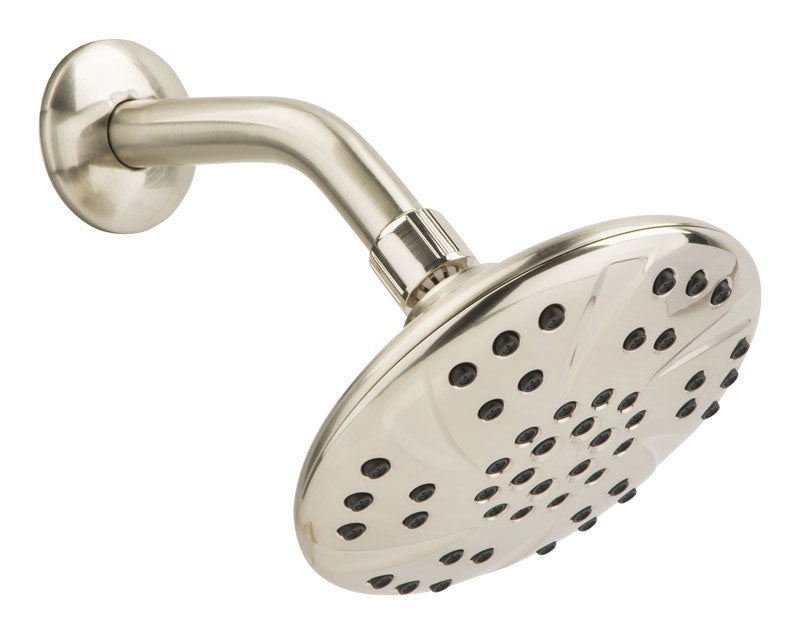 LDR Oakbrook Brushed Nickel 1 Setting Shower Head 520 A1065BBN