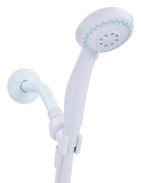 Oakbrook 520 A3135WT-WS White 3 Setting Handheld Showerhead